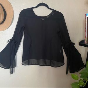 Sheer blouse